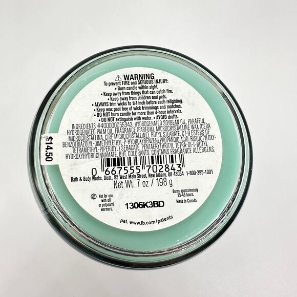 Bath & Body Works Sweater Weather 7oz Single Wick Candle New - Picture 3 of 4